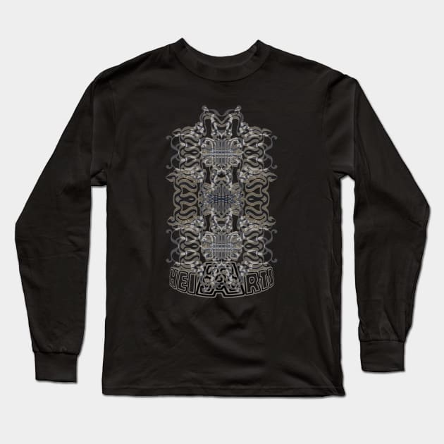 Abstract No. 59 (designed by HeiArts) Long Sleeve T-Shirt by Againstallodds68